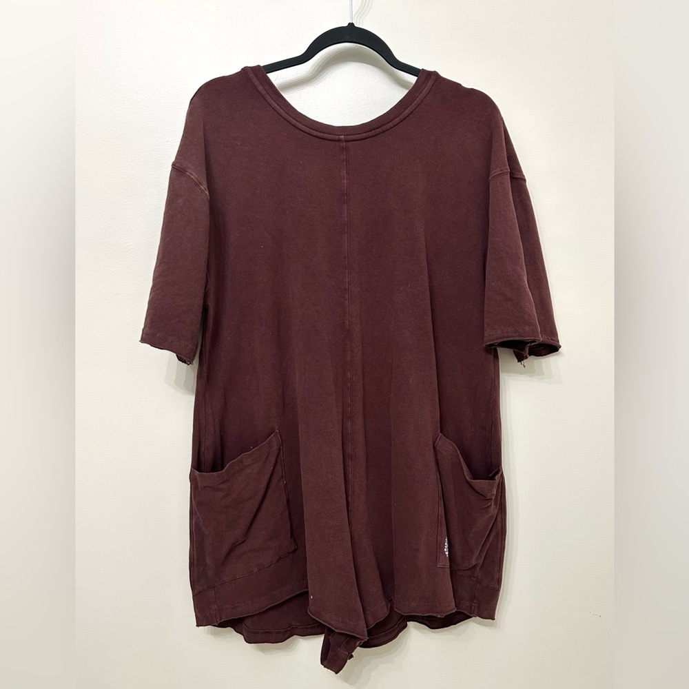 Free People Hot Shot Tee Romper